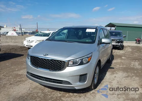 2016 Kia Sedona Lx from USA, damaged, VIN KNDMB5C19G6209791